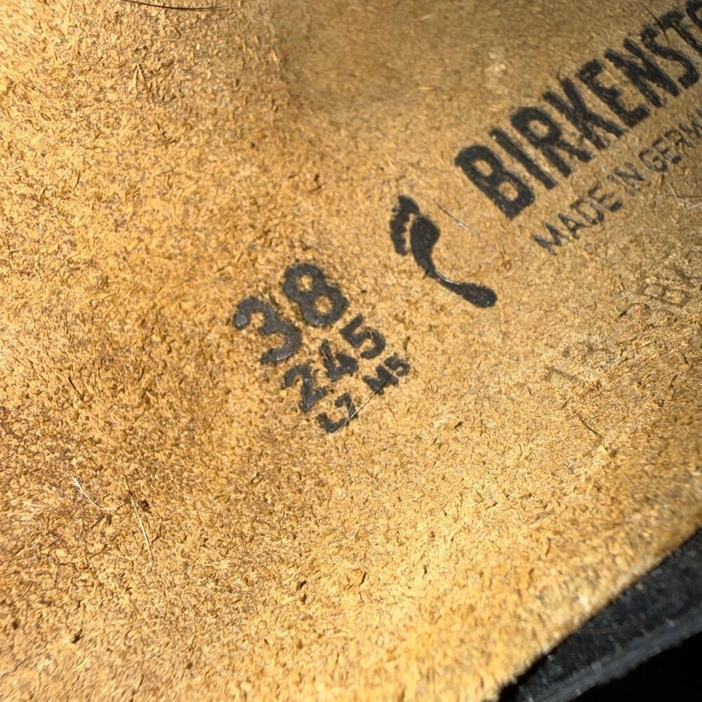 NEW BIRKENSTOCK Arizona shiny python brown snake sandals SZ 38 7-7.5 - Picture 9 of 9